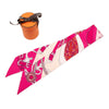 Hermès Festival Des Amazones Silk Twilly Scarf Secondhand