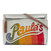 LOEWE Paulas Ibiza Leather Fringe T Pouch Crossbody Secondhand