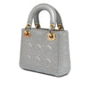 Dior Mini Metallic Lambskin Cannage Lady Dior Secondhand