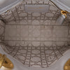 Dior Mini Metallic Lambskin Cannage Lady Dior Secondhand