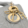 Dior Mini Metallic Lambskin Cannage Lady Dior Secondhand