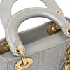 Dior Mini Metallic Lambskin Cannage Lady Dior Secondhand