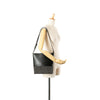 Burberry Calfskin and Suede Shoulder Bag Secondhand