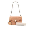 Bvlgari Medium Laser Cut Calfskin Diamond Blast Sunshine Serpenti Forever Shoulder Bag Secondhand