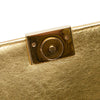Chanel CC Choco Bar Metallic Lambskin Flap Secondhand