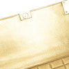 Chanel CC Choco Bar Metallic Lambskin Flap Secondhand