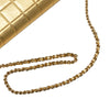 Chanel CC Choco Bar Metallic Lambskin Flap Secondhand