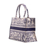 Dior Medium Canvas Embroidered Dioriviera Toile De Jouy Book Tote Secondhand