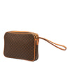 Celine Macadam Coated Canvas Clutch Secondhand