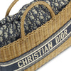 Dior Oblique Wicker Basket Bag Secondhand