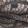 Dior Oblique Canvas Embroidered Saddle Bag Secondhand