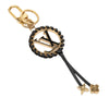 Louis Vuitton Gold Plated Lambskin and Enamel Very Bag Charm and Key Holder Secondhand