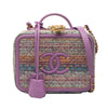 Chanel Medium Tweed CC Filigree Vanity Case Secondhand