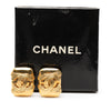 Chanel CC Gold Plated Clip On Earrings Secondhand