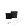 Chanel CC Brass and Strass Pendant Necklace Secondhand