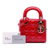 Dior Mini Patent Cannage Lady Dior Secondhand