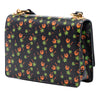 Secondhand Prada Saffiano Palm Tree and Hut Print Flap Crossbody
