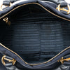 Prada Soft Calf Trimmed Tessuto Satchel Secondhand