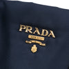 Prada Soft Calf Trimmed Tessuto Satchel Secondhand