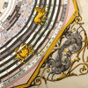 Hermès Astrologie Dies et Hore Silk Scarf Secondhand