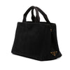 Prada Small Canvas Canapa Logo Satchel Secondhand