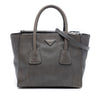 Secondhand Prada Small Glace Calf Twin Pocket Satchel