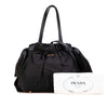 Prada Tessuto Logo Bow Satchel Secondhand
