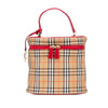 Burberry Haymarket Check Canvas Vanity Bag Secondhand