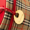 Burberry Haymarket Check Canvas Vanity Bag Secondhand