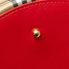 Burberry Haymarket Check Canvas Vanity Bag Secondhand