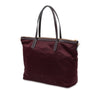 Prada Saffiano Trimmed Tessuto Satchel Secondhand
