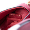 Dior Mini Grained Calfskin Saddle Bag Secondhand