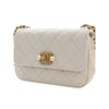 Chanel Mini Quilted Glazed Calfskin Pearl Side Flap Secondhand