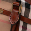 Burberry House Check Canvas Bridle Orchard Satchel Secondhand