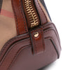 Burberry House Check Canvas Bridle Orchard Satchel Secondhand