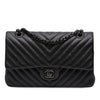 Chanel Medium Classic Chevron Lambskin Double Flap Secondhand