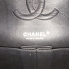 Chanel Medium Classic Chevron Lambskin So Black Double Flap Secondhand