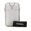 Chanel CC Quilted Lambskin Chain Around Phone Holder Secondhand