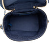 Chanel Quilted Denim Trip Vanity Case with Chain Secondhand