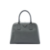 Prada Saffiano Lux Pyramid Frame Handbag Secondhand