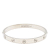 Cartier 18K White Gold Classic Love Bracelet Secondhand