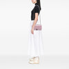 Chanel Medium Quilted Metallic Calfskin Coco Pleats Chain Flap Secondhand