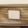 Prada Canvas Canapa Logo Frame Clutch Secondhand