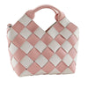 LOEWE Mini Woven Calfskin Gingham Surplus Basket Bag Secondhand