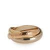 Cartier 18K Tricolor Gold Classic Trinity Ring Secondhand
