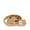 Cartier 18K Tricolor Gold Classic Trinity Ring Secondhand