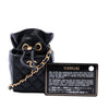 Chanel Mini Quilted Calfskin Drawstring Bucket Bag Secondhand