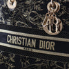 Dior Medium Embroidered Canvas Toile de Jouy Lady D Lite Secondhand