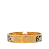 Hermès Narrow Enamel Dans Les Nuages Clic H Bracelet PM Secondhand
