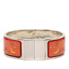 Hermès Wide Enamel Moon and Stars Loquet Bangle Secondhand